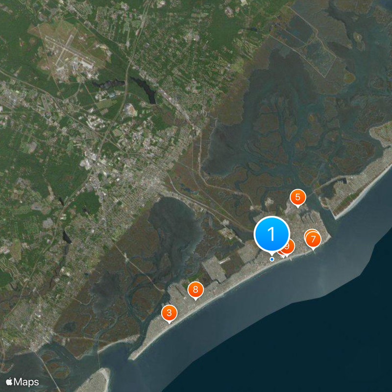 Tropicana Casino & Resort Atlantic City Map