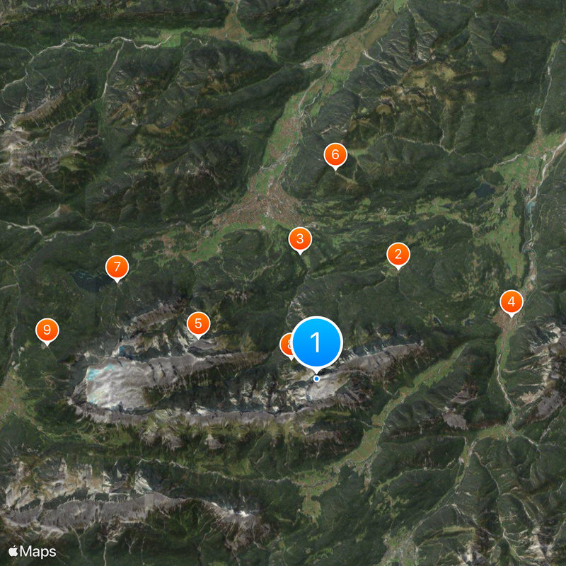 Wetterstein Map