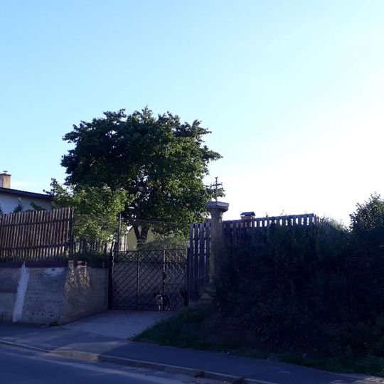 Boží muka v Nýřanech u železnice