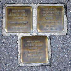 Stolperstein dedicated to Fritz Rose