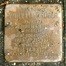Stolperstein en memoria de Wilhelm Krüger