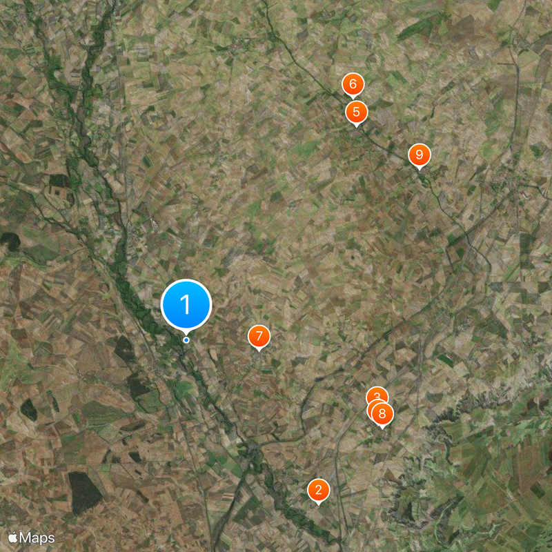 Manquillos Map