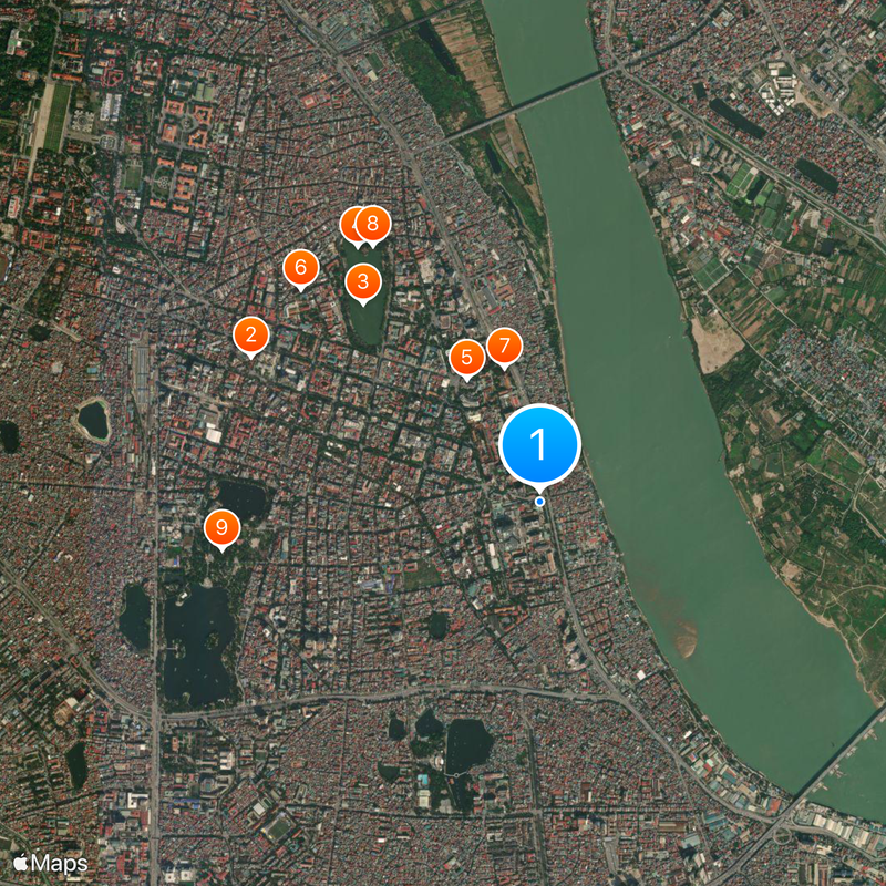 108 Hospital Map