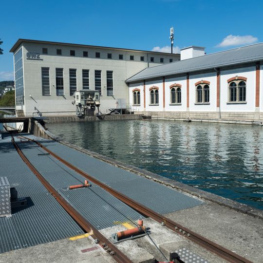 Kraftwerk Letten-Brücke