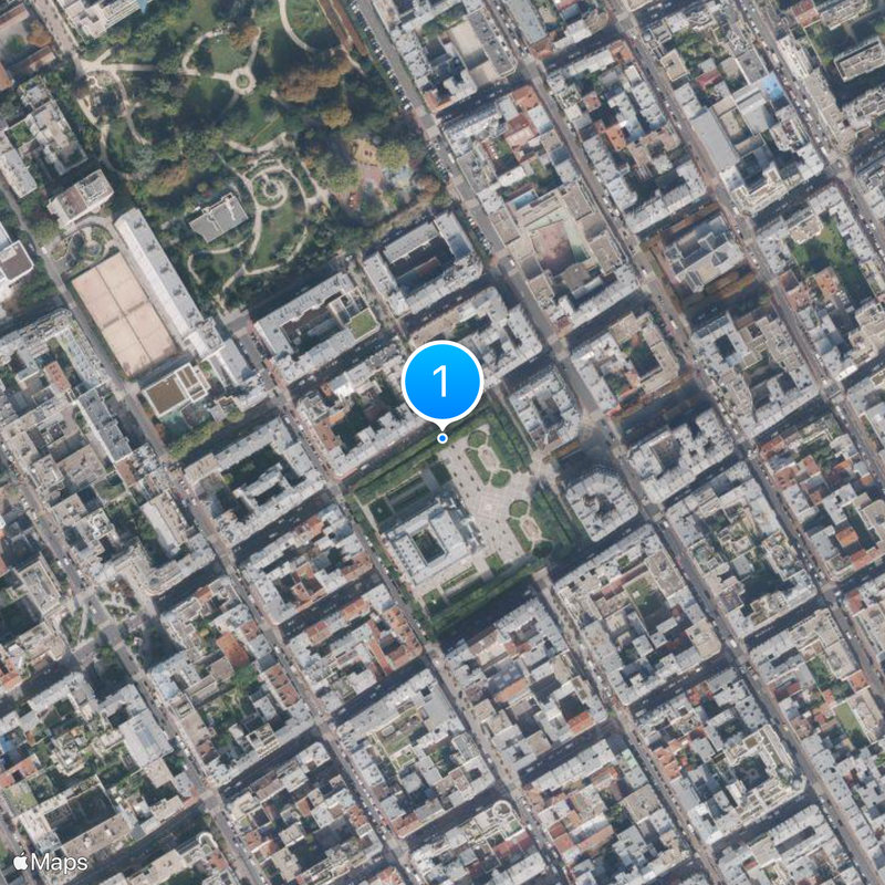 Levallois-Perret Mapa