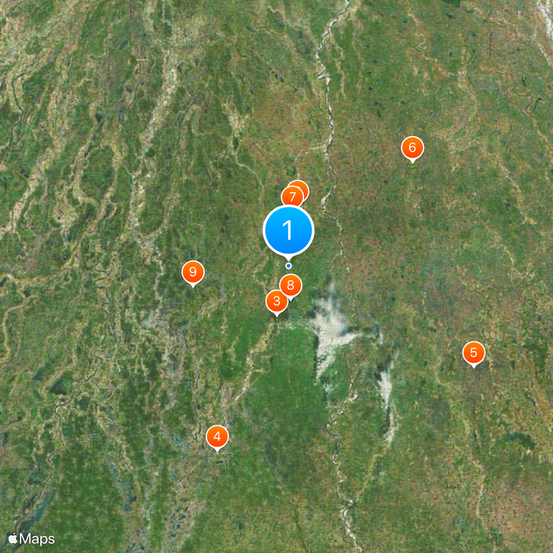 Hajee Mohammad Danesh Science & Technology University Map