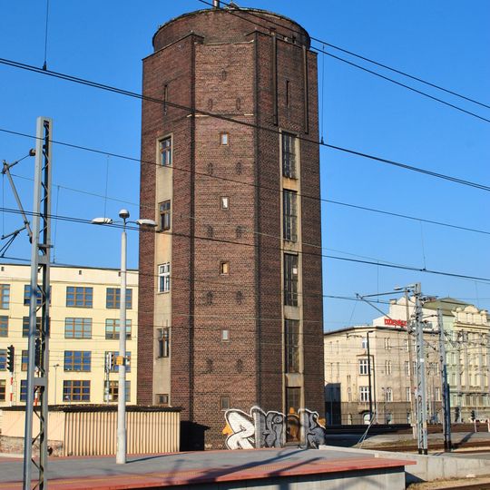 Kolejowa wieża ciśnień w Katowicach