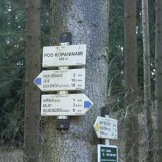 Rozcestník Pod Kopaninami