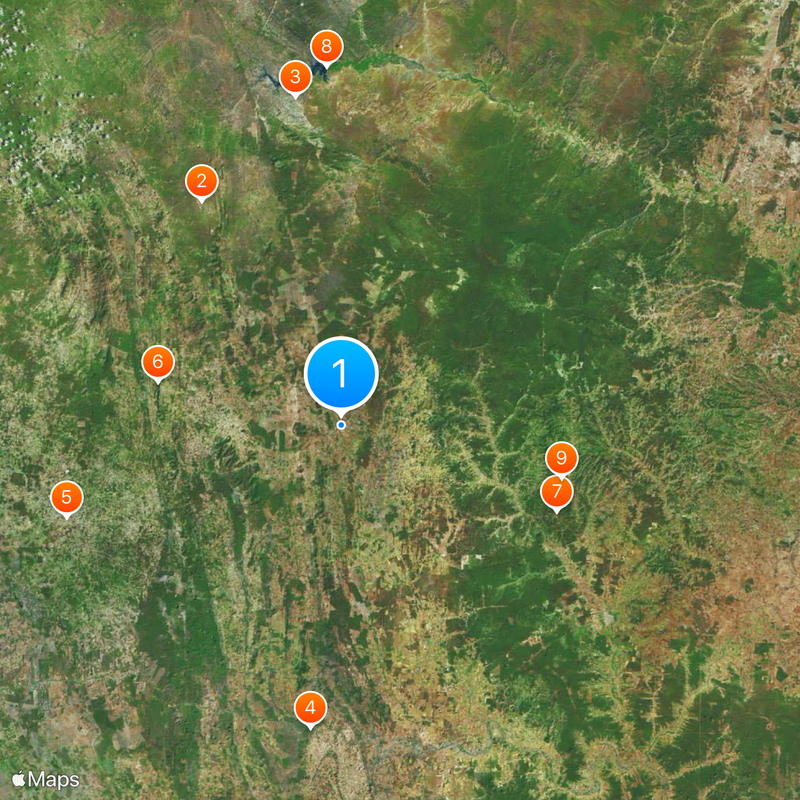 Euclides da Cunha Map