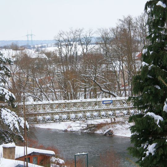 Bridge over the Sázava in Soběšín