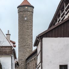 Wachturm Faulturm in Rothenburg ob der Tauber