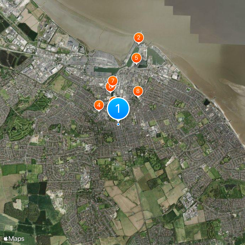 Great Grimsby Map