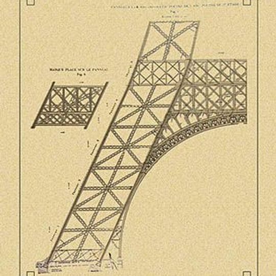 Données techniques de la tour Eiffel