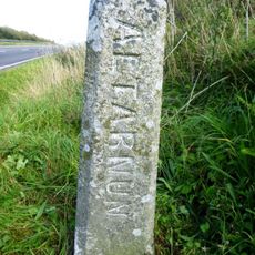 Boundary Stone 220 Metres To North East Of Higher Cannaframe Farm