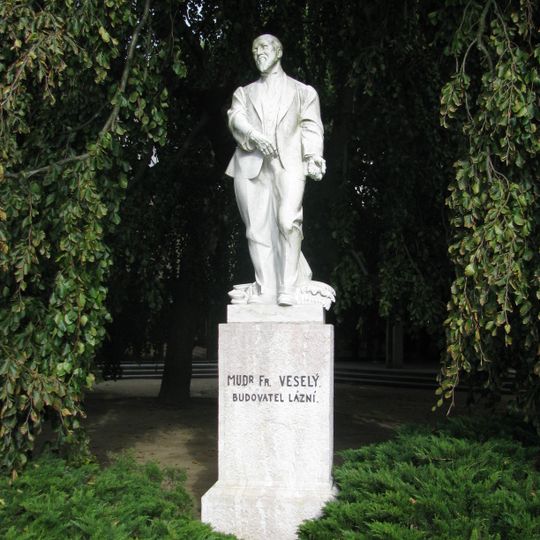 Statue of František Veselý