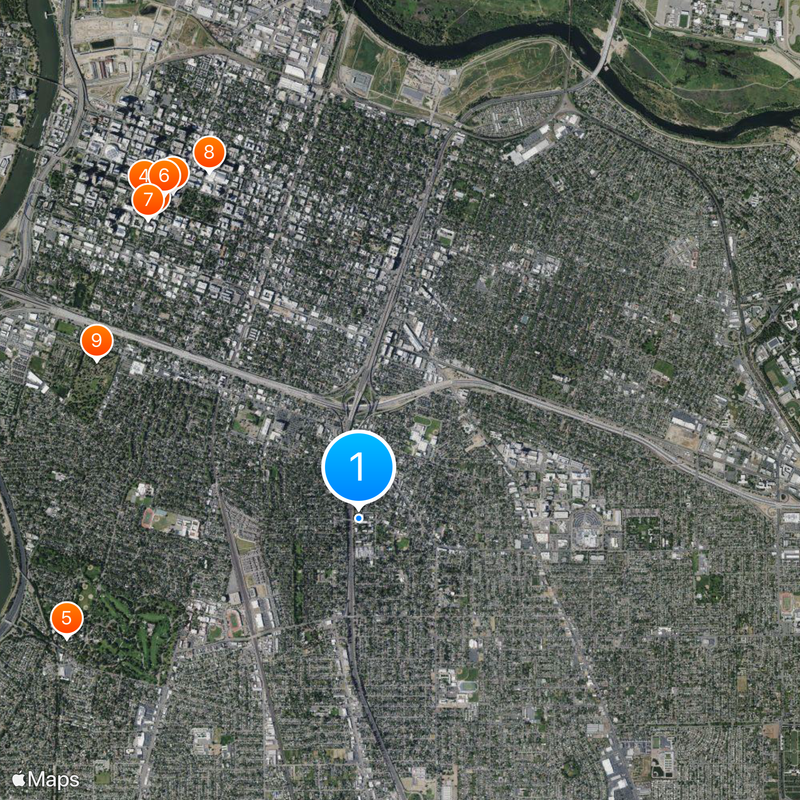 McGeorge School of Law Map