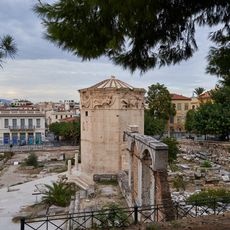 Shaded view of a Roman agora