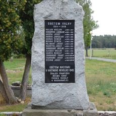 World Wars I and II memorial in Sukorady