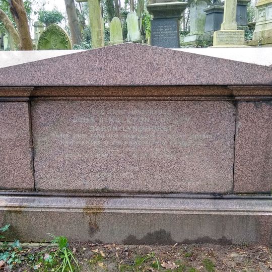 Monument To John Singleton Copley, Lord Lyndhurst, Highgate Cemetery