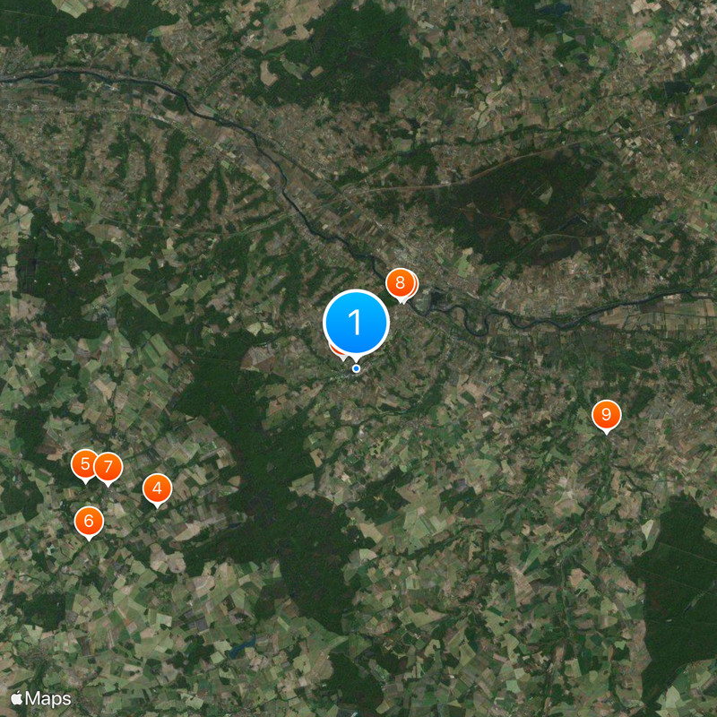 ZooParc de Beauval Kaart