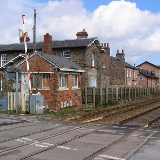 Ground Level Signal Box At The Former Burton Agnes Railway Station