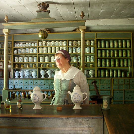 Pharmacy, Skansen