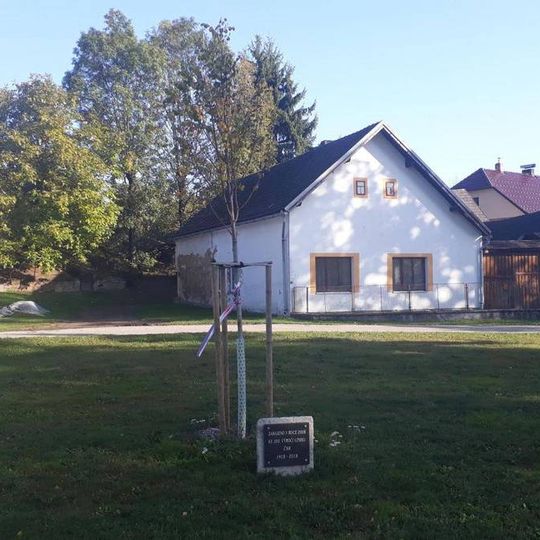 Památník 100. výročí vzniku ČSR ve Stranné