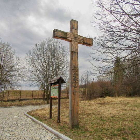 Kříž v Bruntálu pod Uhlířským vrchem