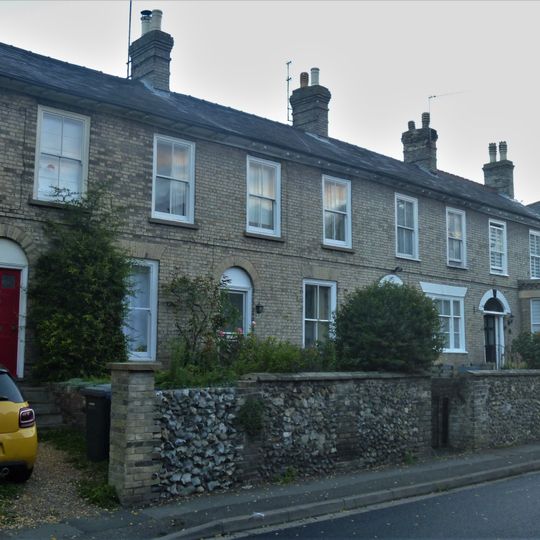 Numbers 18-24 And Attached Wall