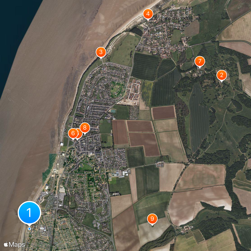 Hunstanton Mappa