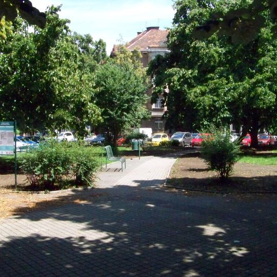 Park v ulici Rooseveltova