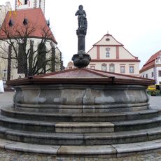 Renesanční kašna na náměstí J. Žižky v Táboře