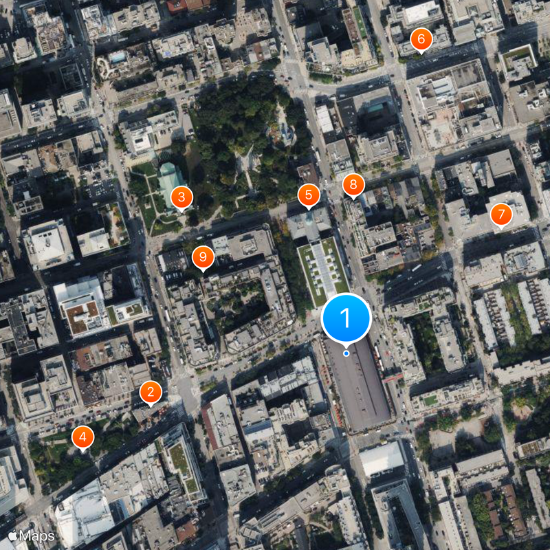St. Lawrence Market South Map