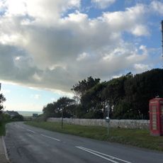 K6 Telephone Kiosk Outside The Churchyard Wall South West Of Church Of St Andrew