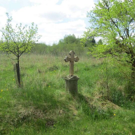 Kříž západně od Žbánu