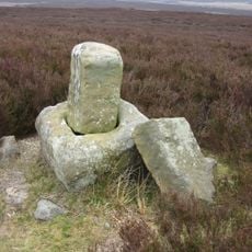 Wayside cross 950m east of Spout House Plantation