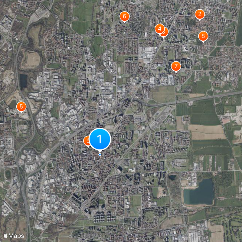 Cologno Monzese Mappa