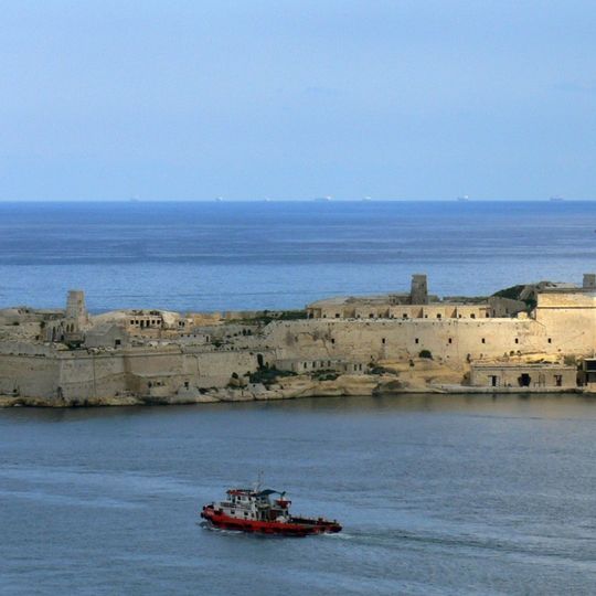 Harbour tenaille trace – Fort Ricasoli