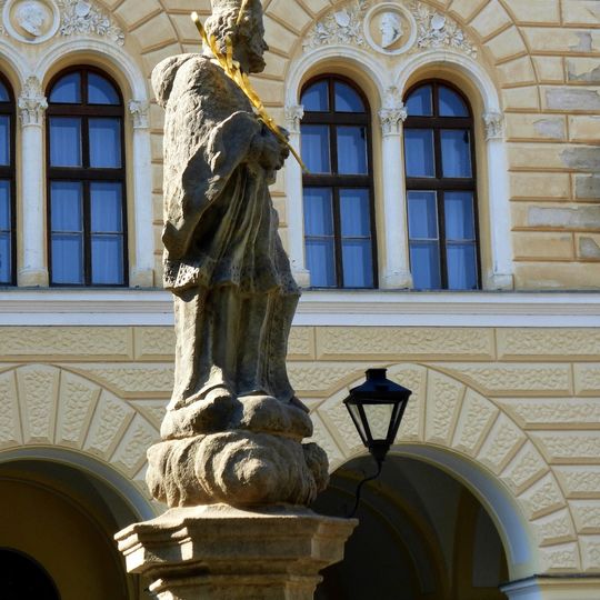 Statue of John of Nepomuk in Frenštát pod Radhoštěm