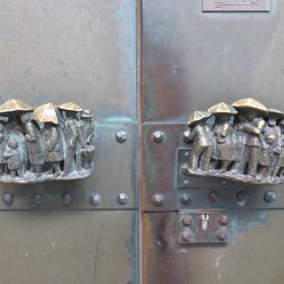 Türgriffe am Briefkapellen-Portal