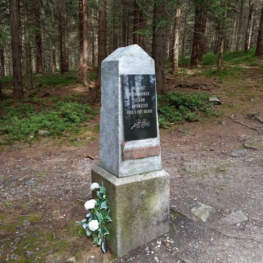World War II memorial at Žalý