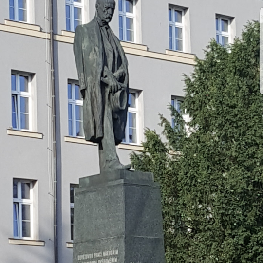 Statue of Tomáš Garrigue Masaryk in Olomouc