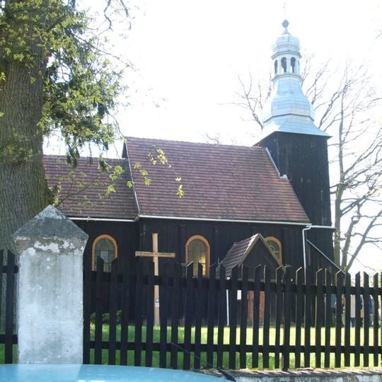 All Saints church in Raczkowo