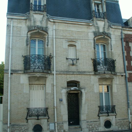 Maison Art Nouveau, 7bis route d'Olivet, Orléans