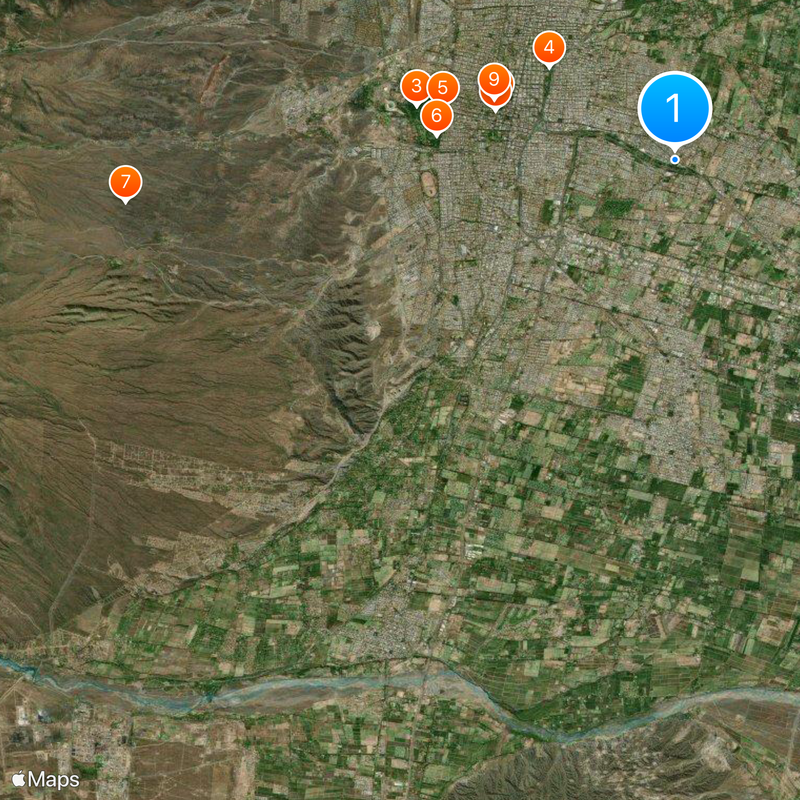 Guaymallén Map