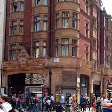Oxford Circus Underground Station at the north-east corner of Argyll Street and Oxford Street, including offices above