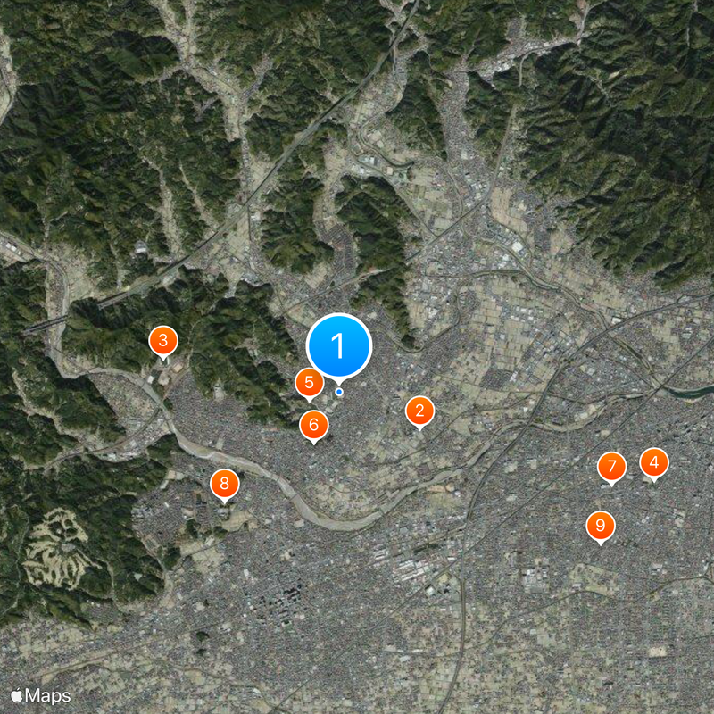 藤枝東高等學校 Map