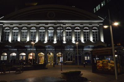 At night 0