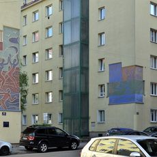 Sgraffito-Wandbilder