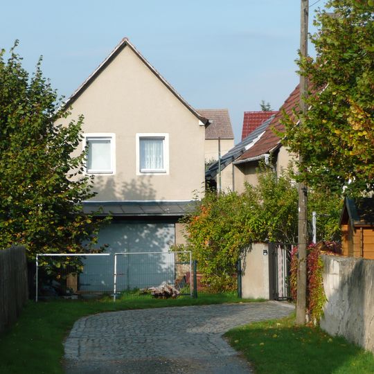 Seitengebäude eines Bauernhofs Berbisdorfer Hauptstraße 53